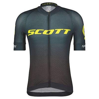 Превью  Велоджерси с коротким рукавом SCOTT RC Pro WC Edt. Black/Sulphur Yellow